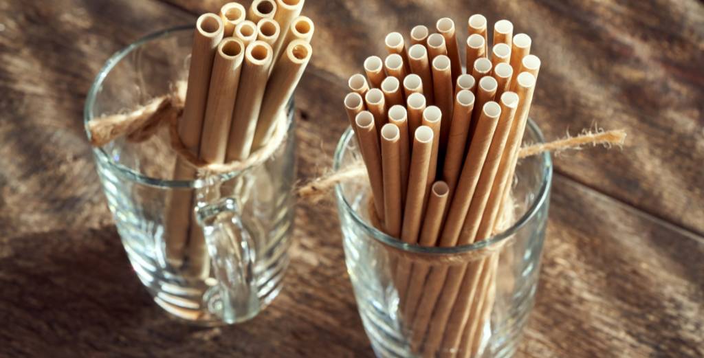These straws are made from compostable materials and are better for our environment.